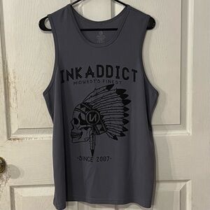 Ink Addict Tank Top XL